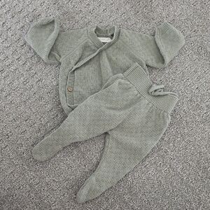 Quincy Mae Knit Newborn Set